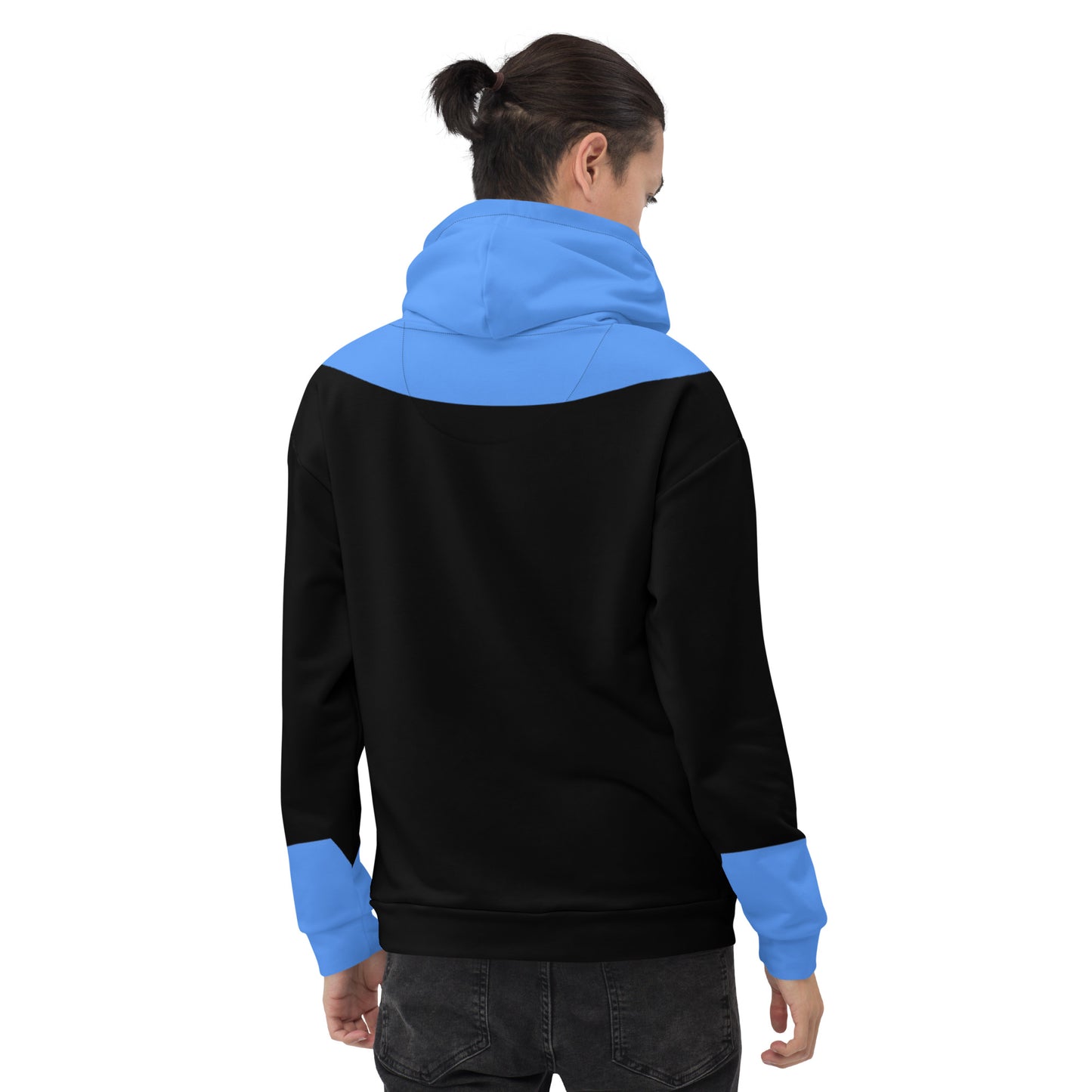 Blue Suit Mark Hoodie