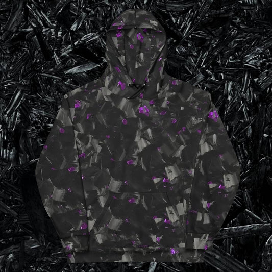 Purple Forged Carbon Hoodie