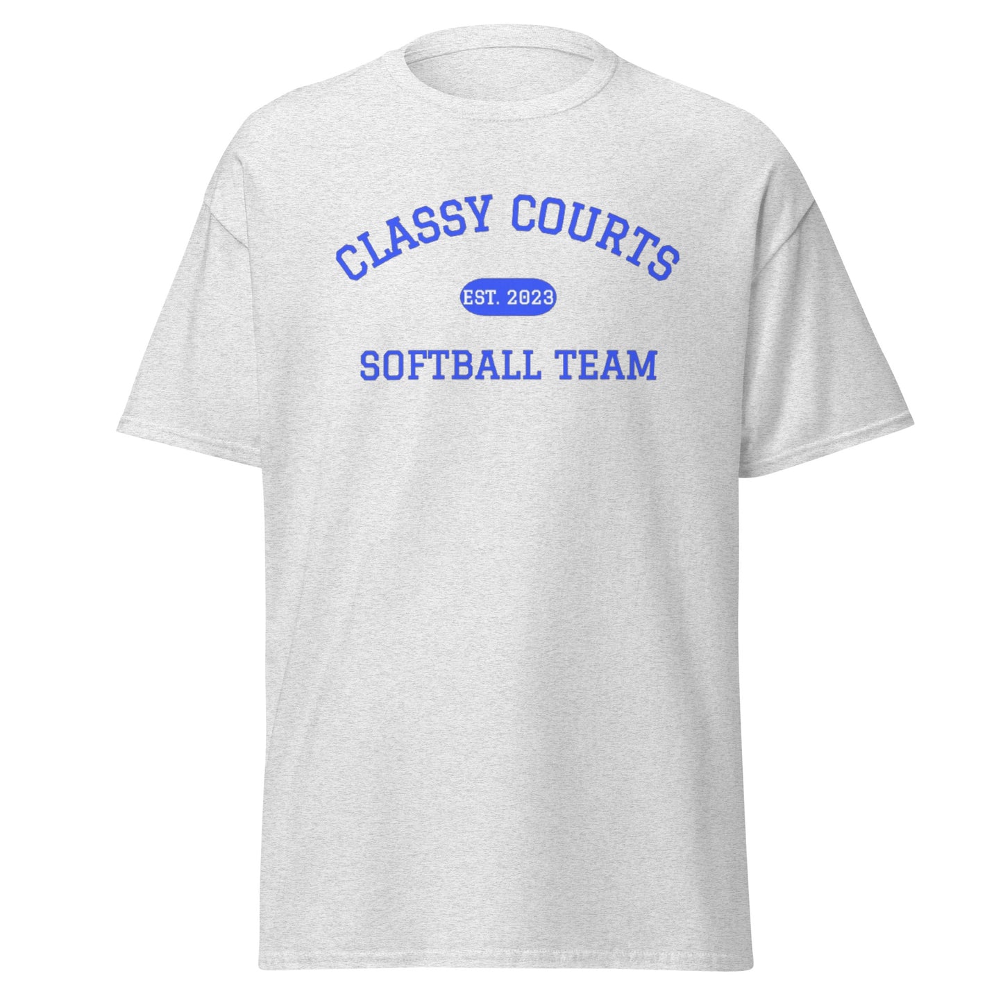 Classy Courts Softball Team Tee