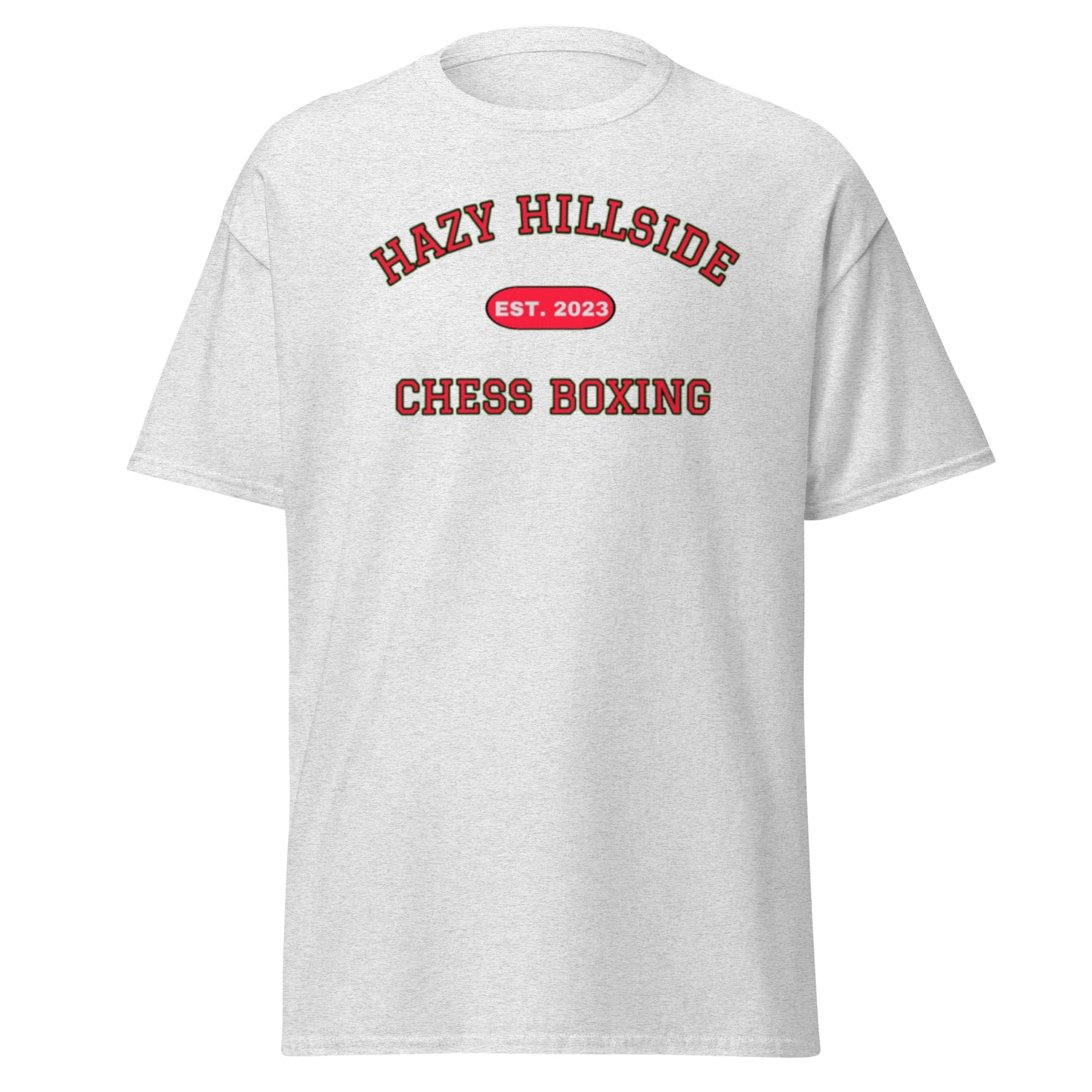 Hazy Hillside Chess Boxing Tee