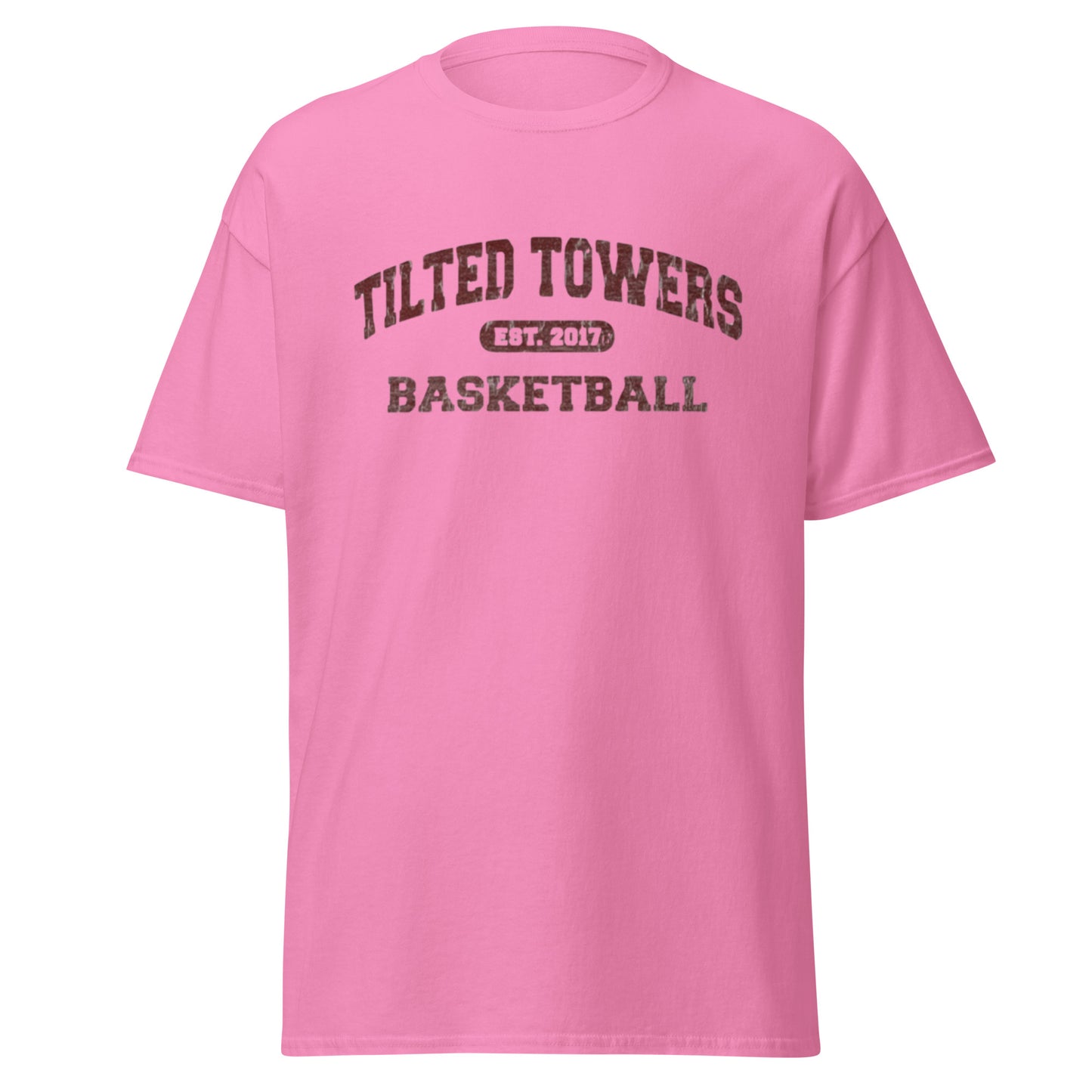 Tilted Towers Basketball Team Tee