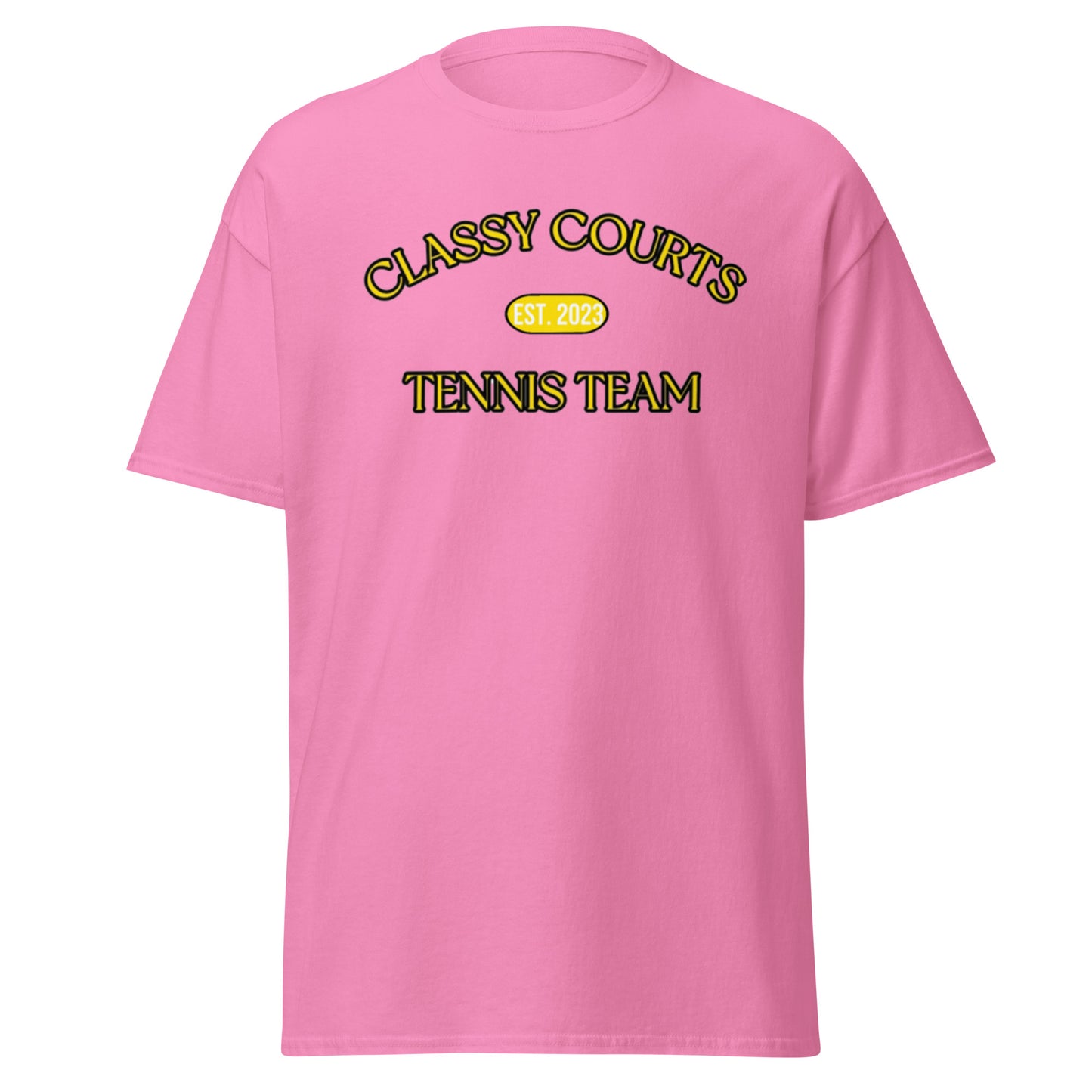 Classy Courts Tennis Team Tee