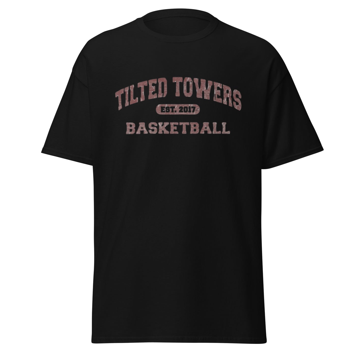 Tilted Towers Basketball Team Tee