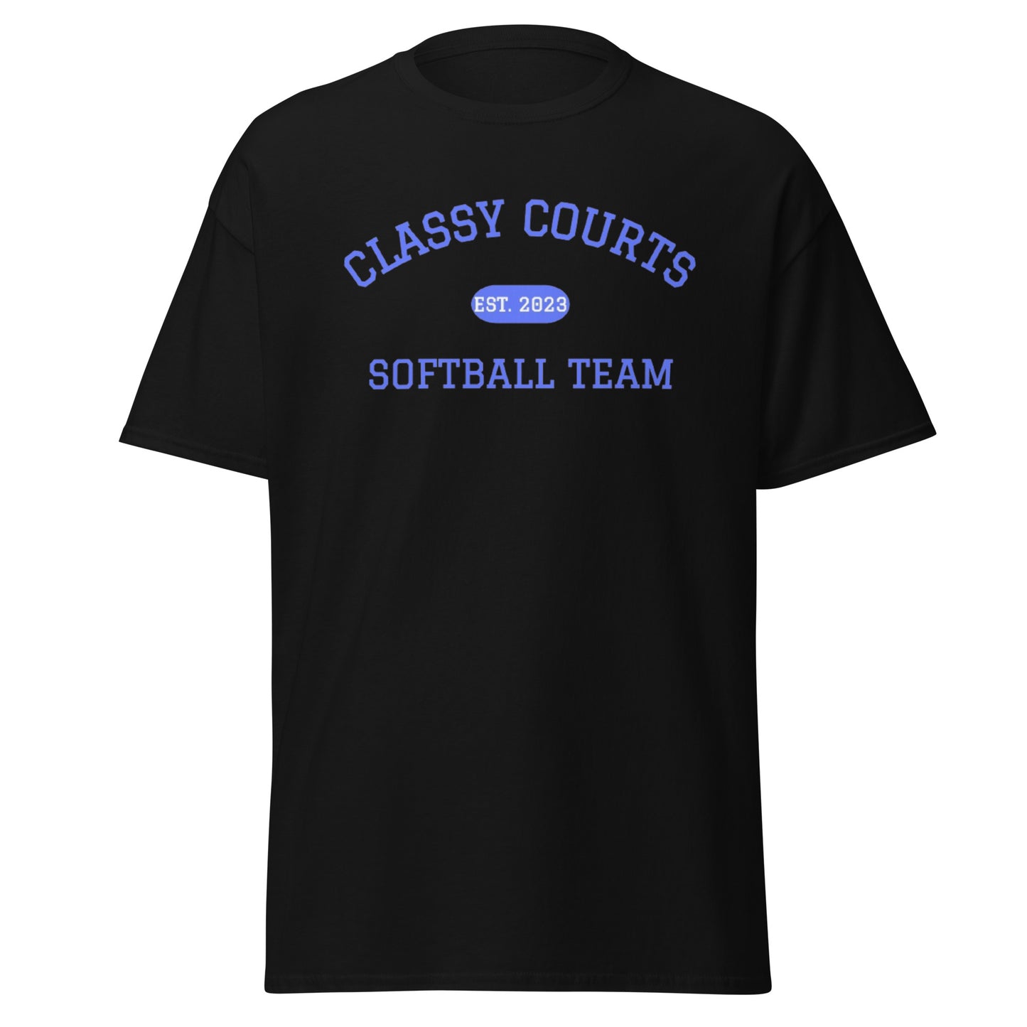 Classy Courts Softball Team Tee