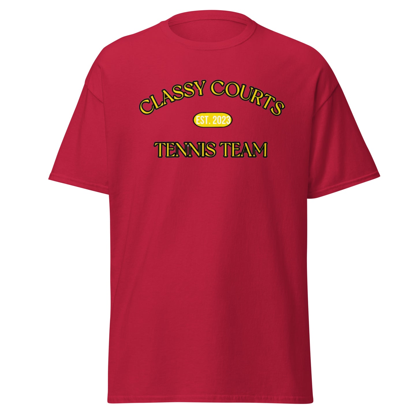 Classy Courts Tennis Team Tee