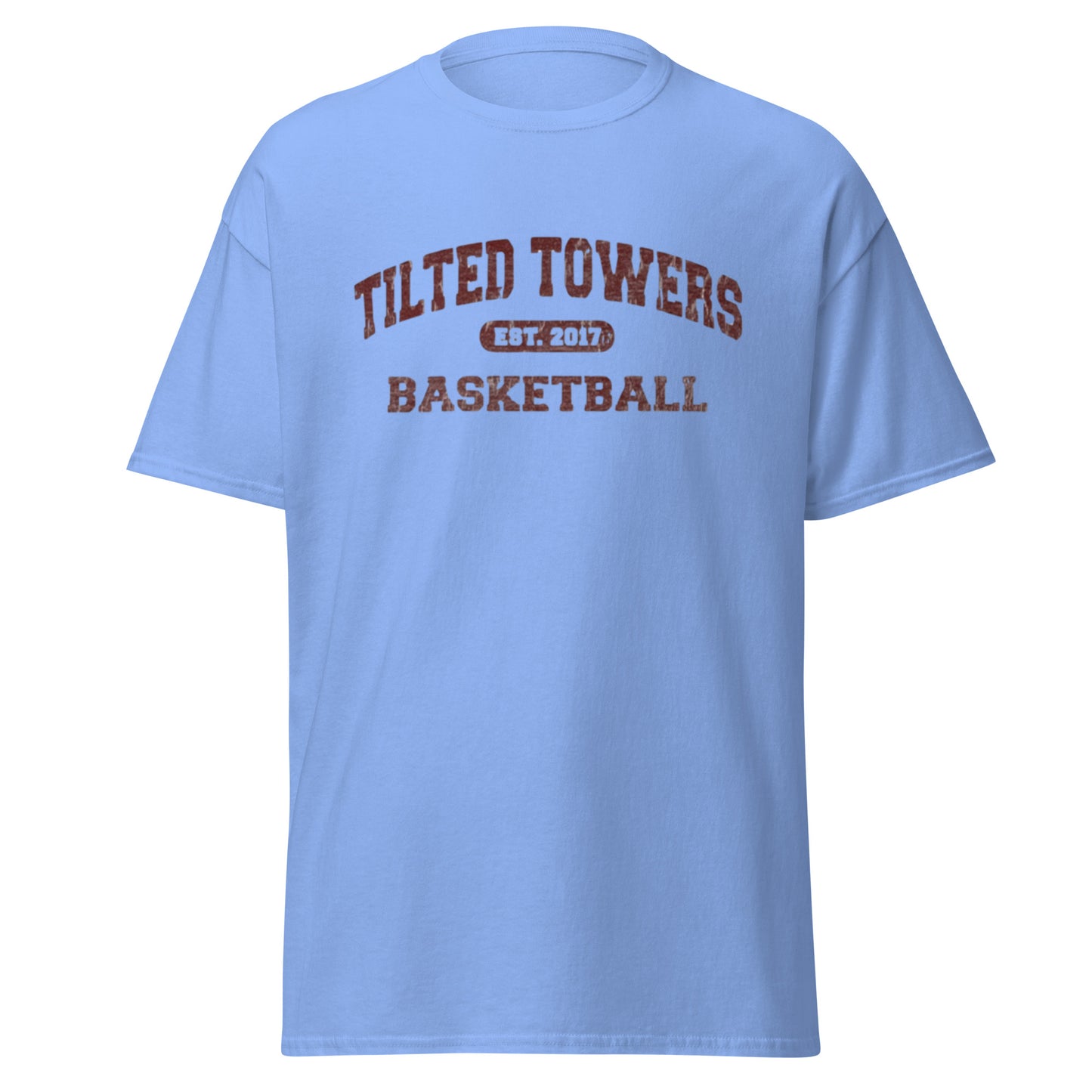 Tilted Towers Basketball Team Tee