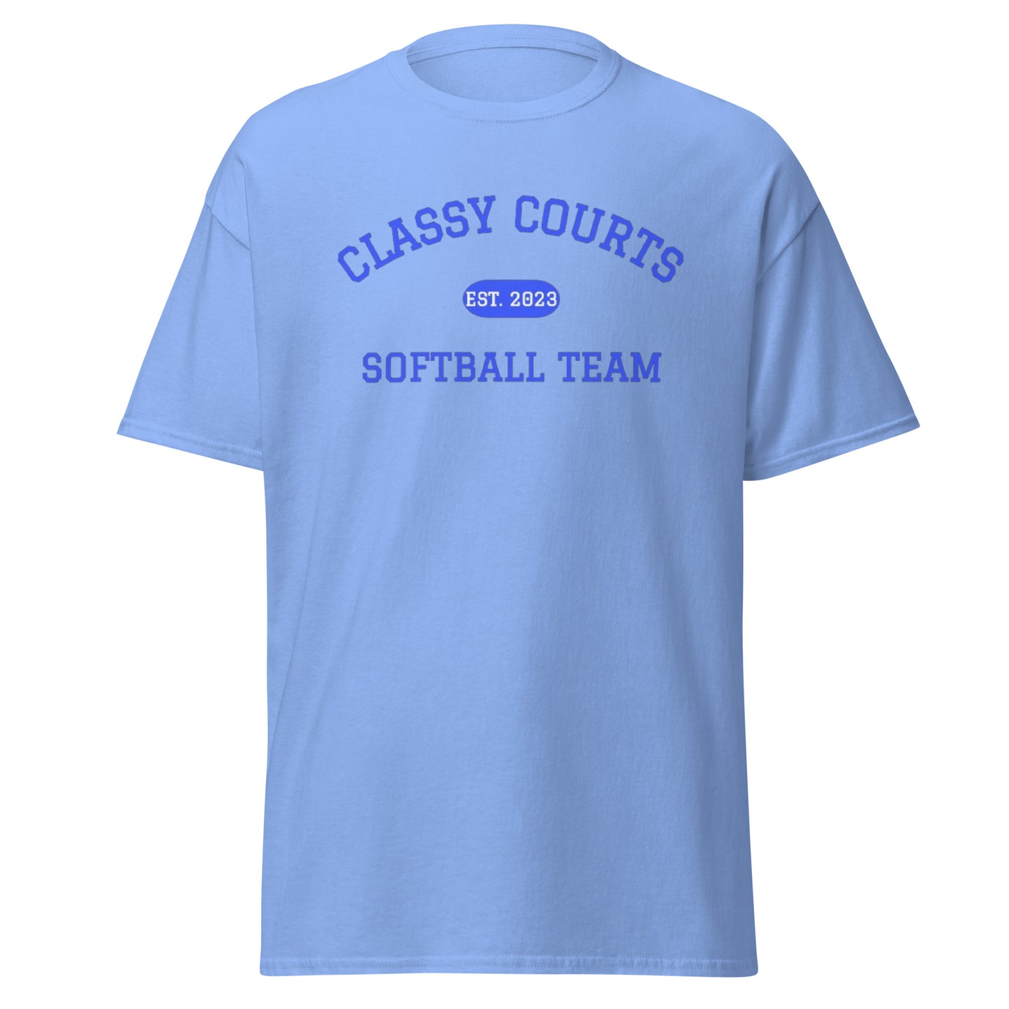 Classy Courts Softball Team Tee