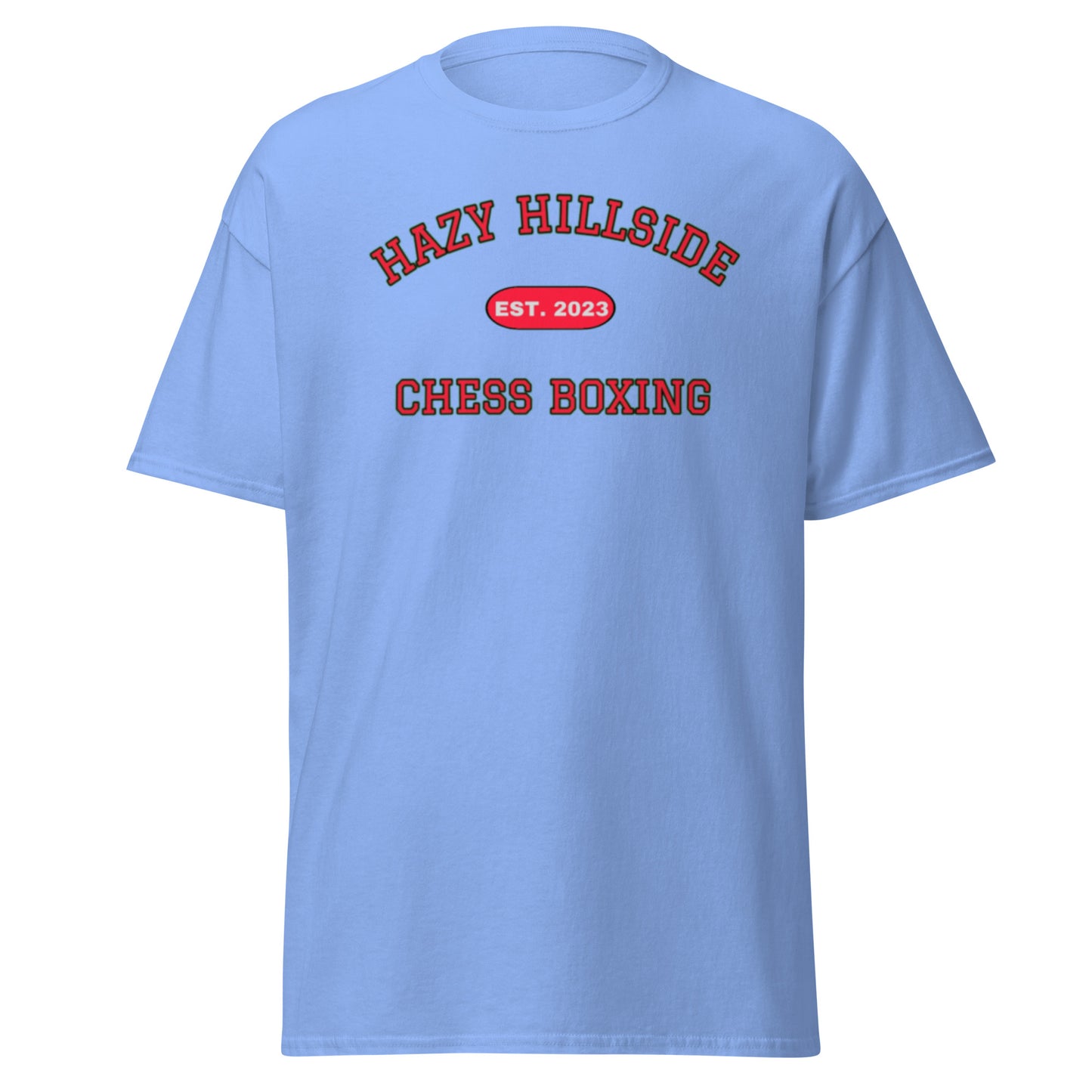 Hazy Hillside Chess Boxing Tee