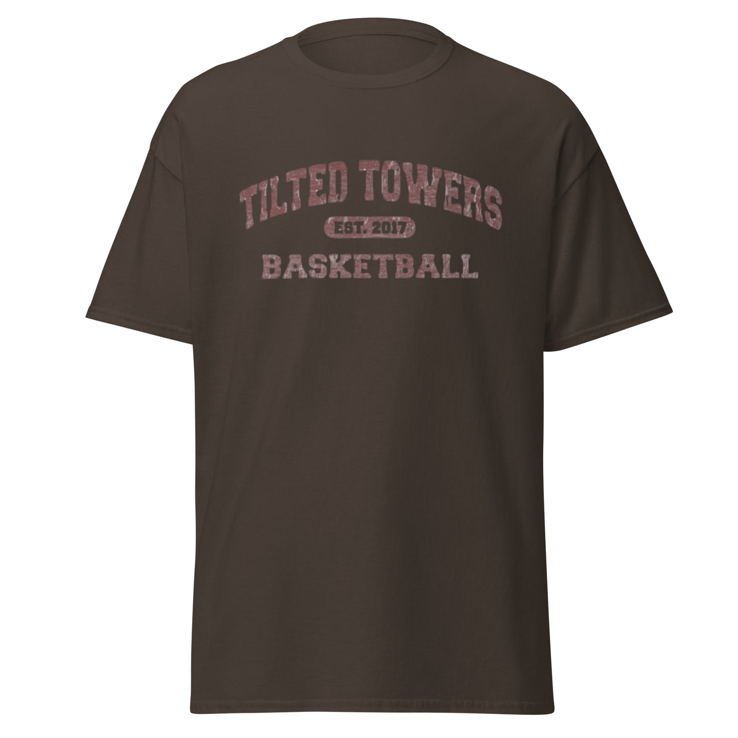 Tilted Towers Basketball Team Tee