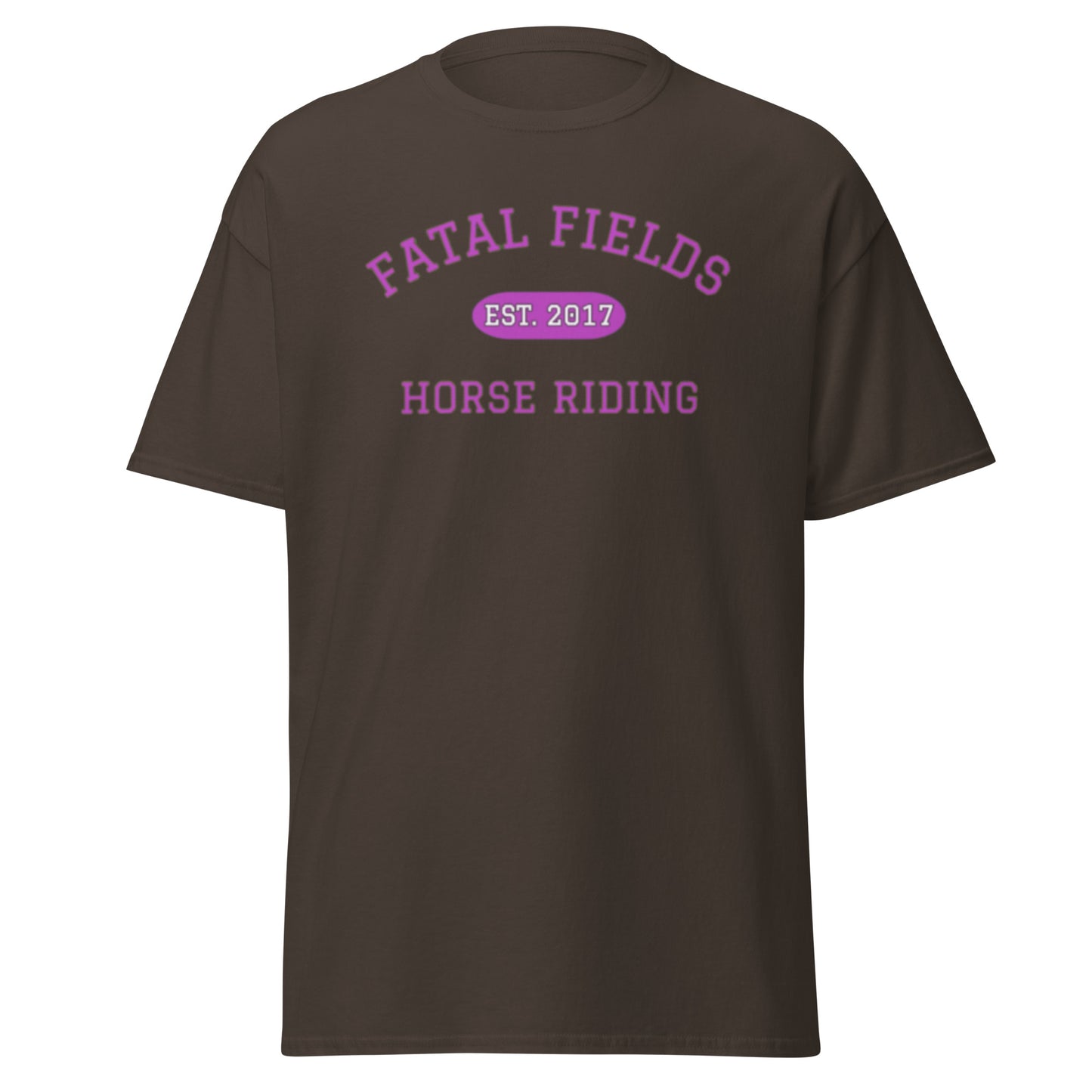 Fatal Fields Horse Racing Tee