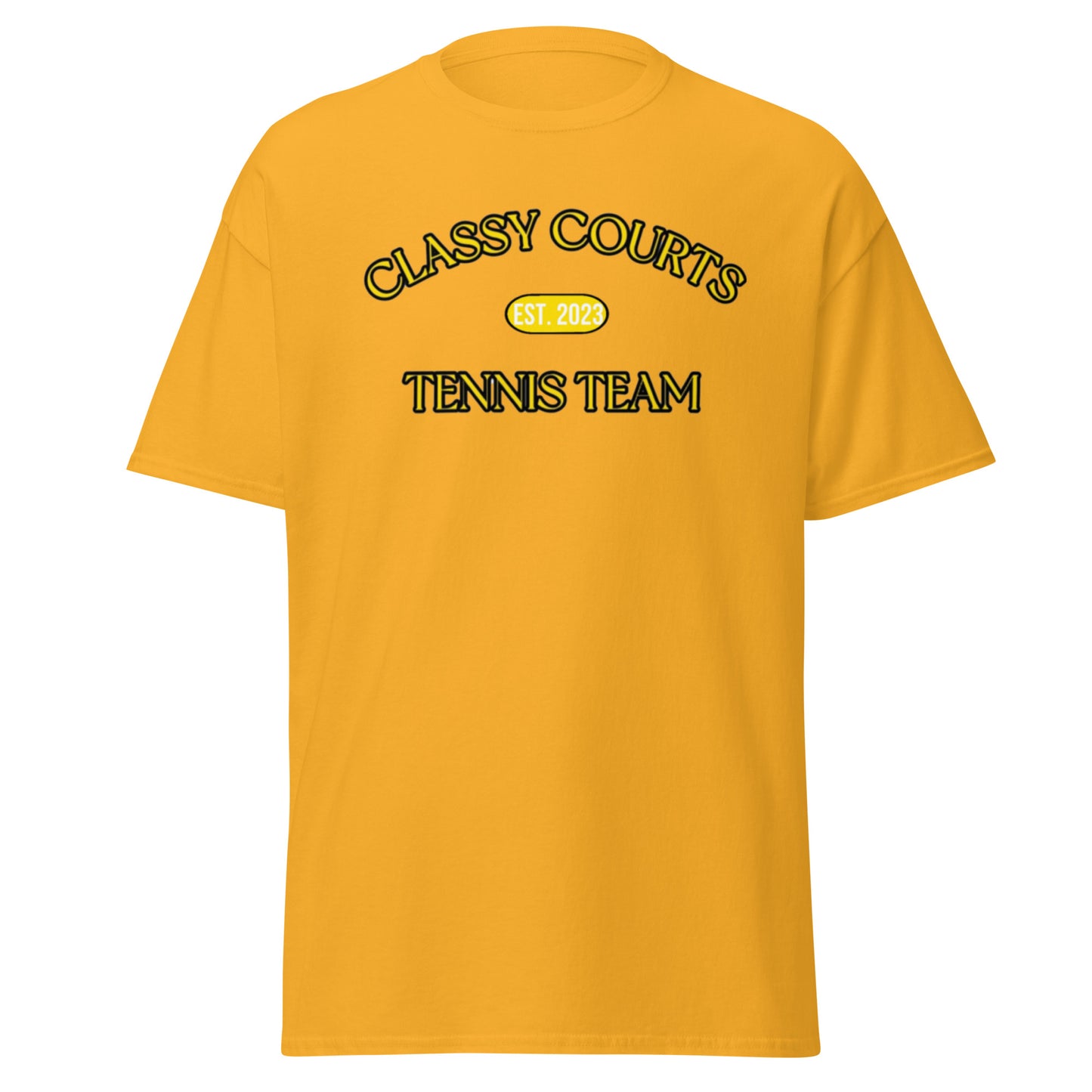 Classy Courts Tennis Team Tee