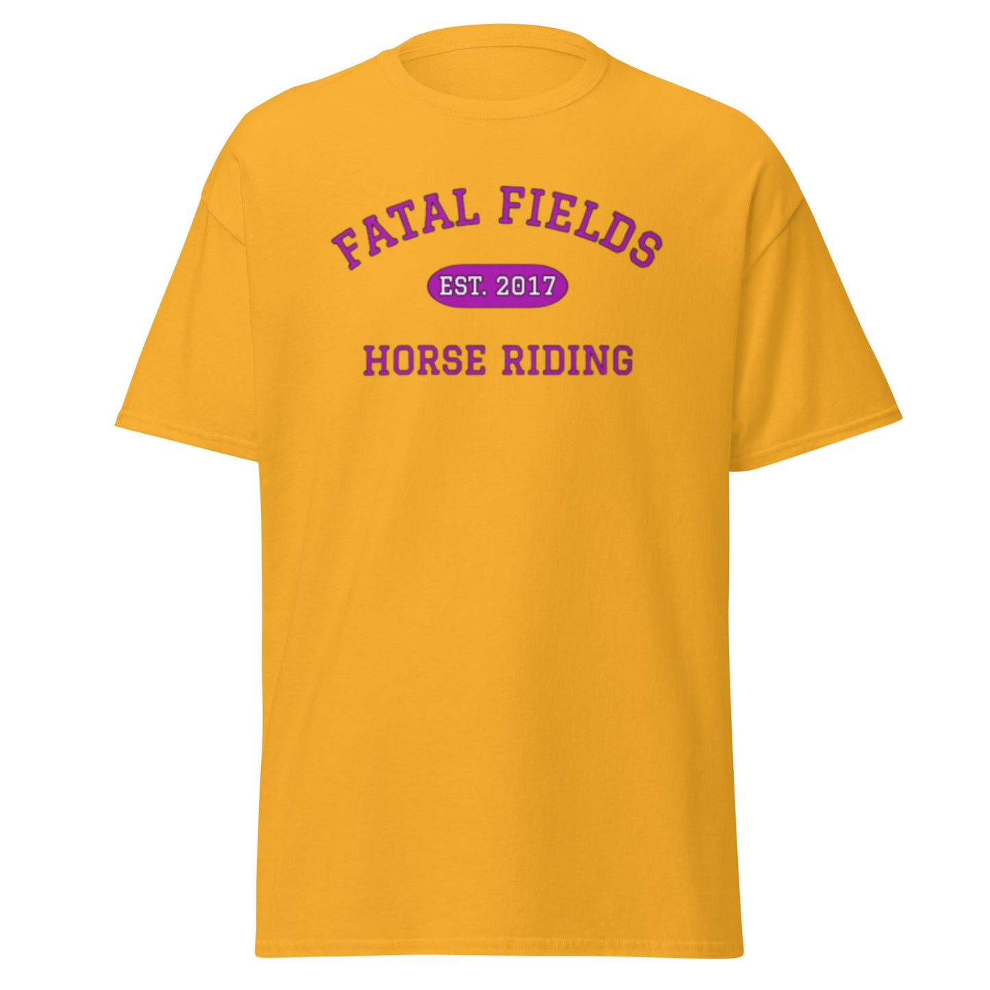 Fatal Fields Horse Racing Tee