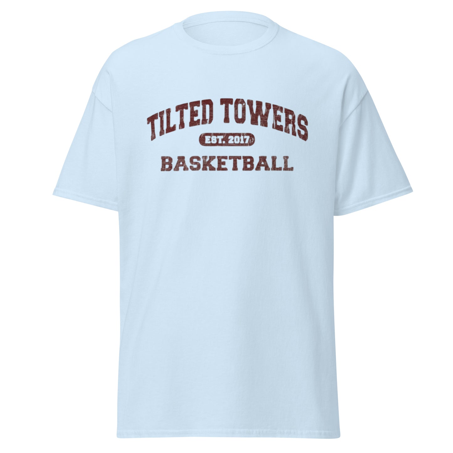 Tilted Towers Basketball Team Tee