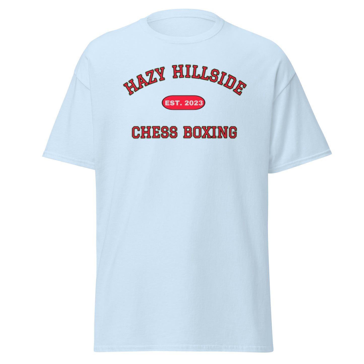 Hazy Hillside Chess Boxing Tee