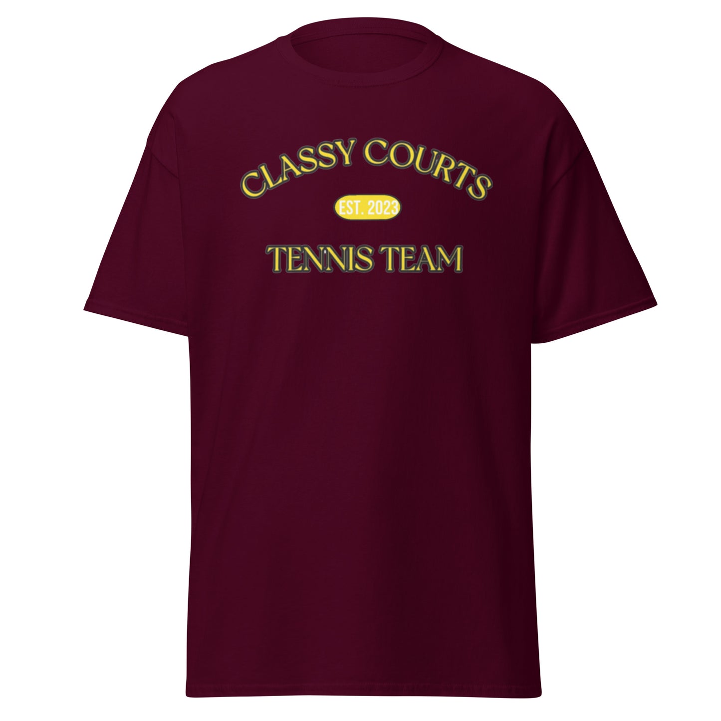 Classy Courts Tennis Team Tee