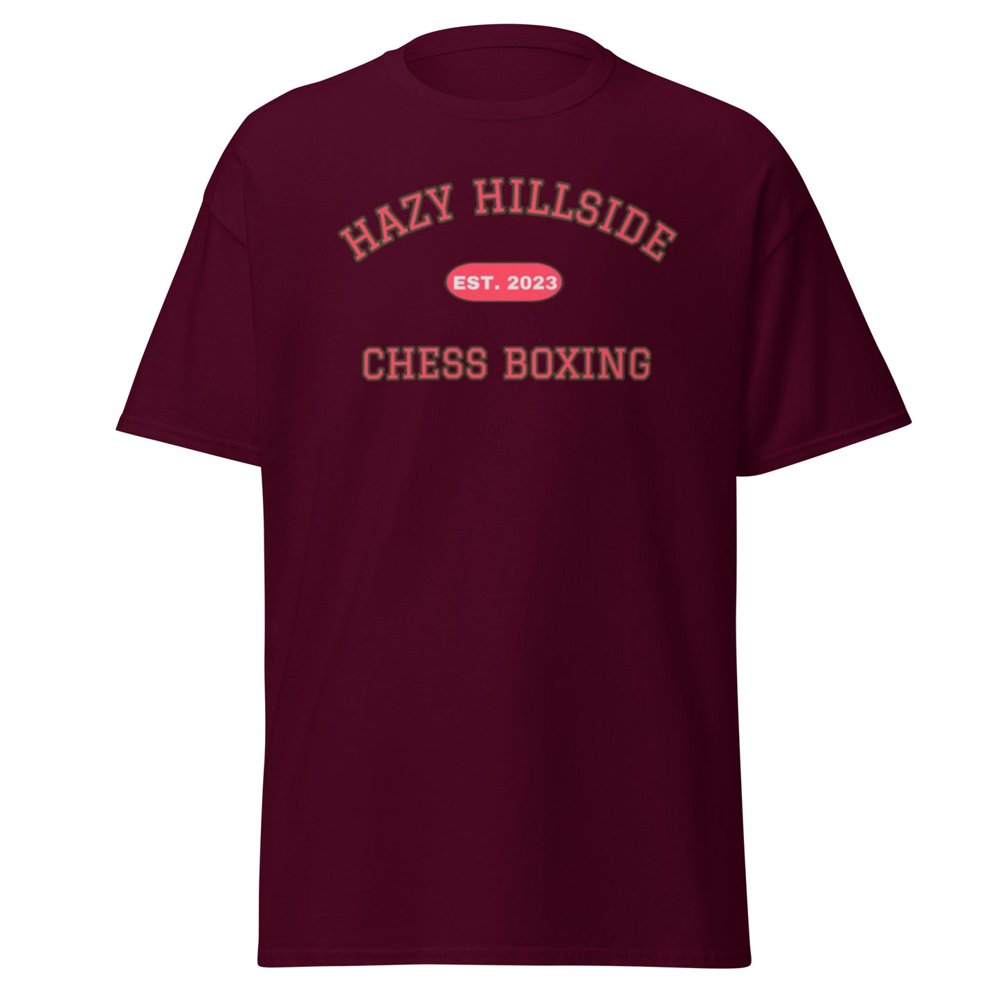 Hazy Hillside Chess Boxing Tee