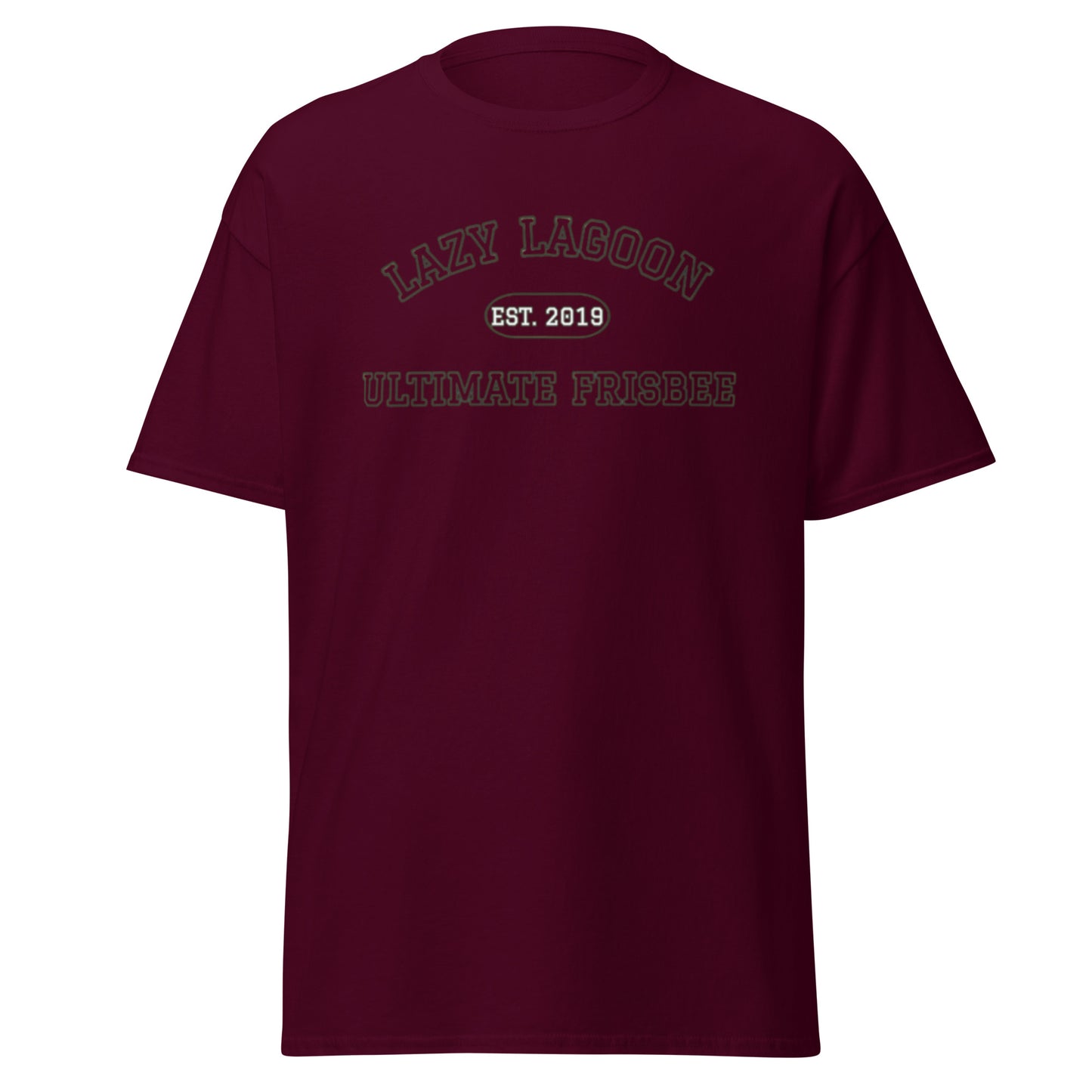 Lazy Lagoon Ultimate Frisbee tee