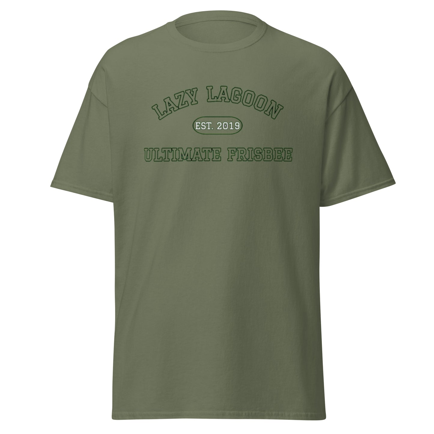 Lazy Lagoon Ultimate Frisbee tee