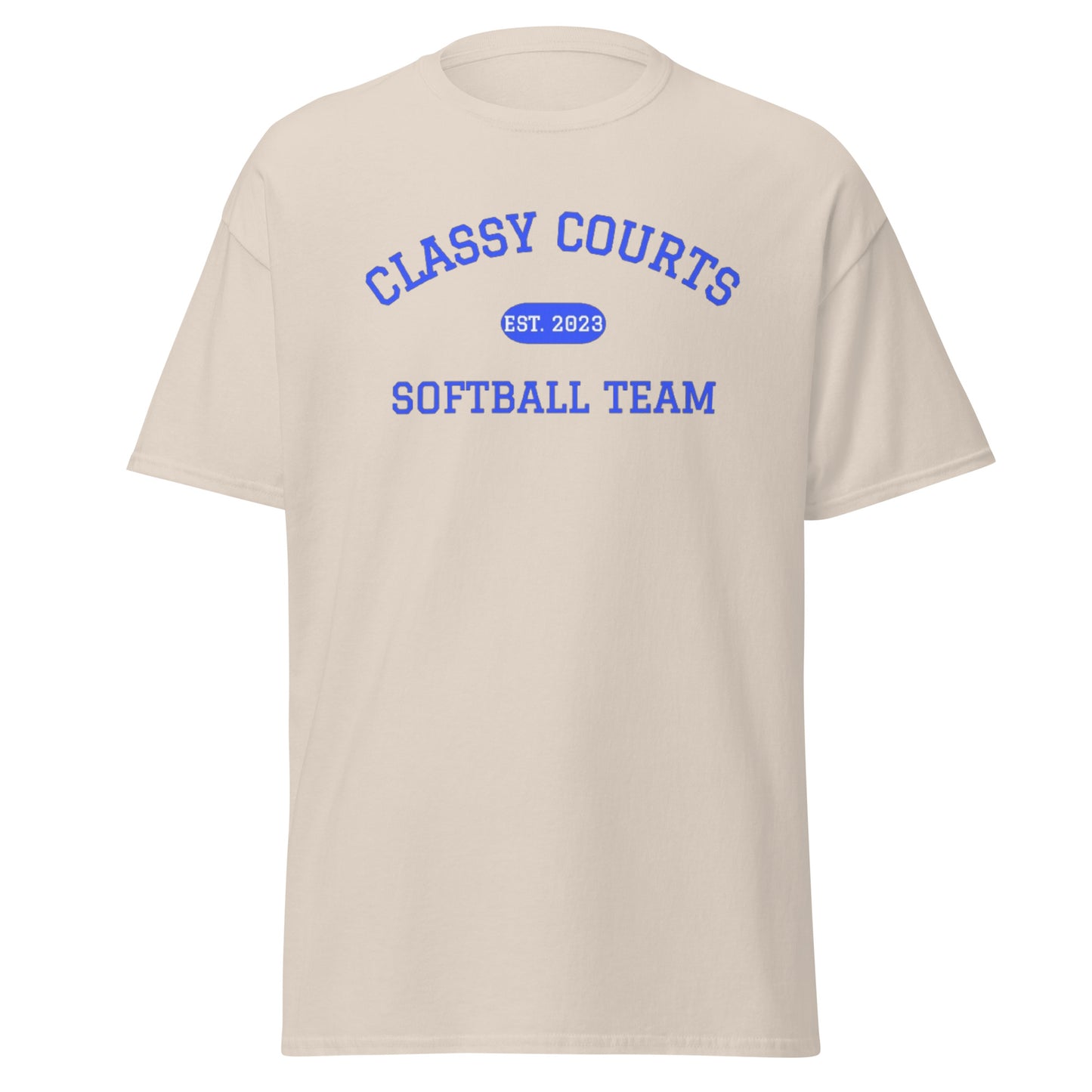 Classy Courts Softball Team Tee