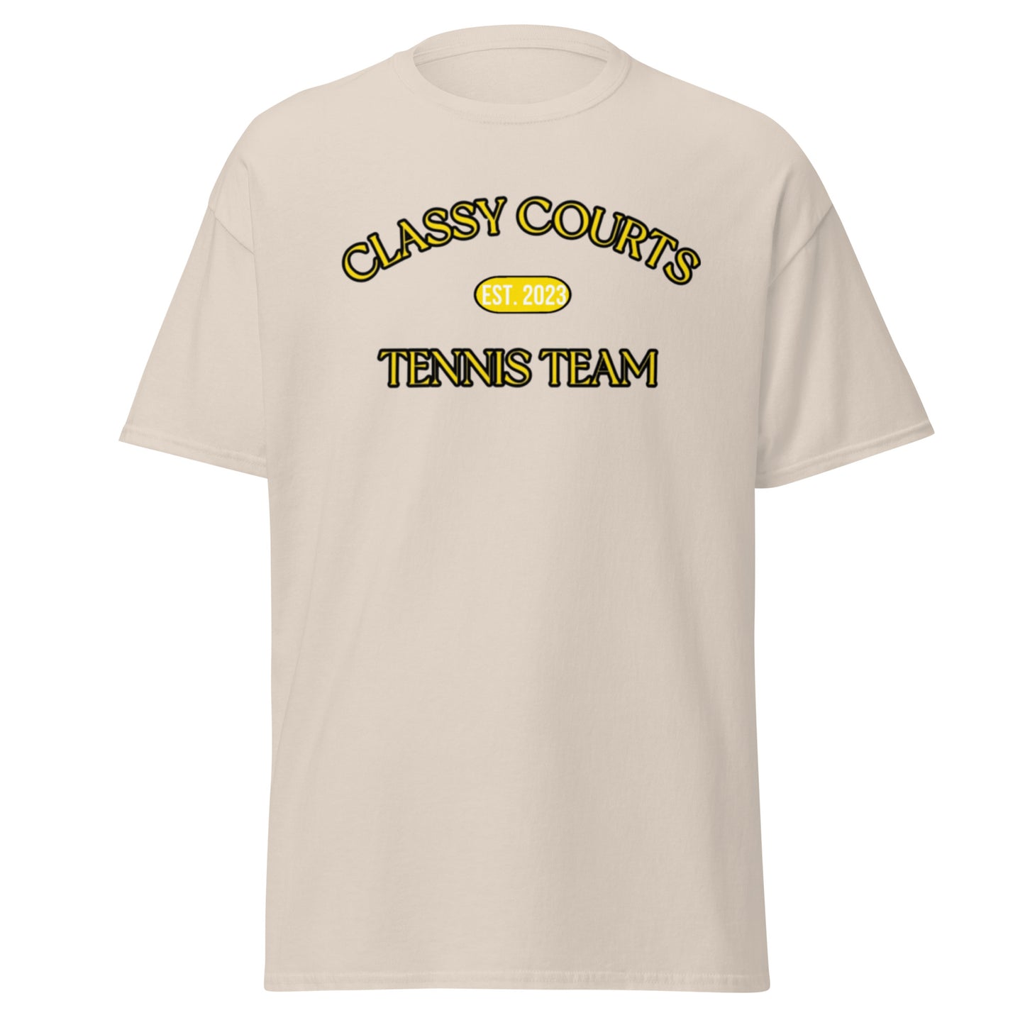 Classy Courts Tennis Team Tee