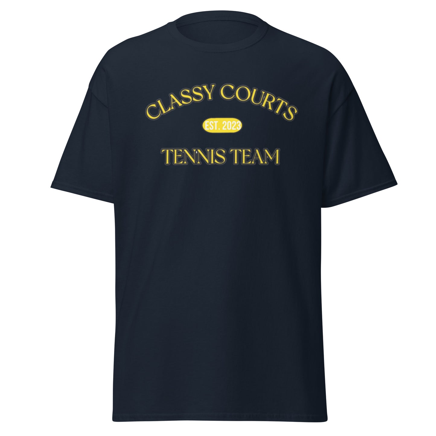 Classy Courts Tennis Team Tee