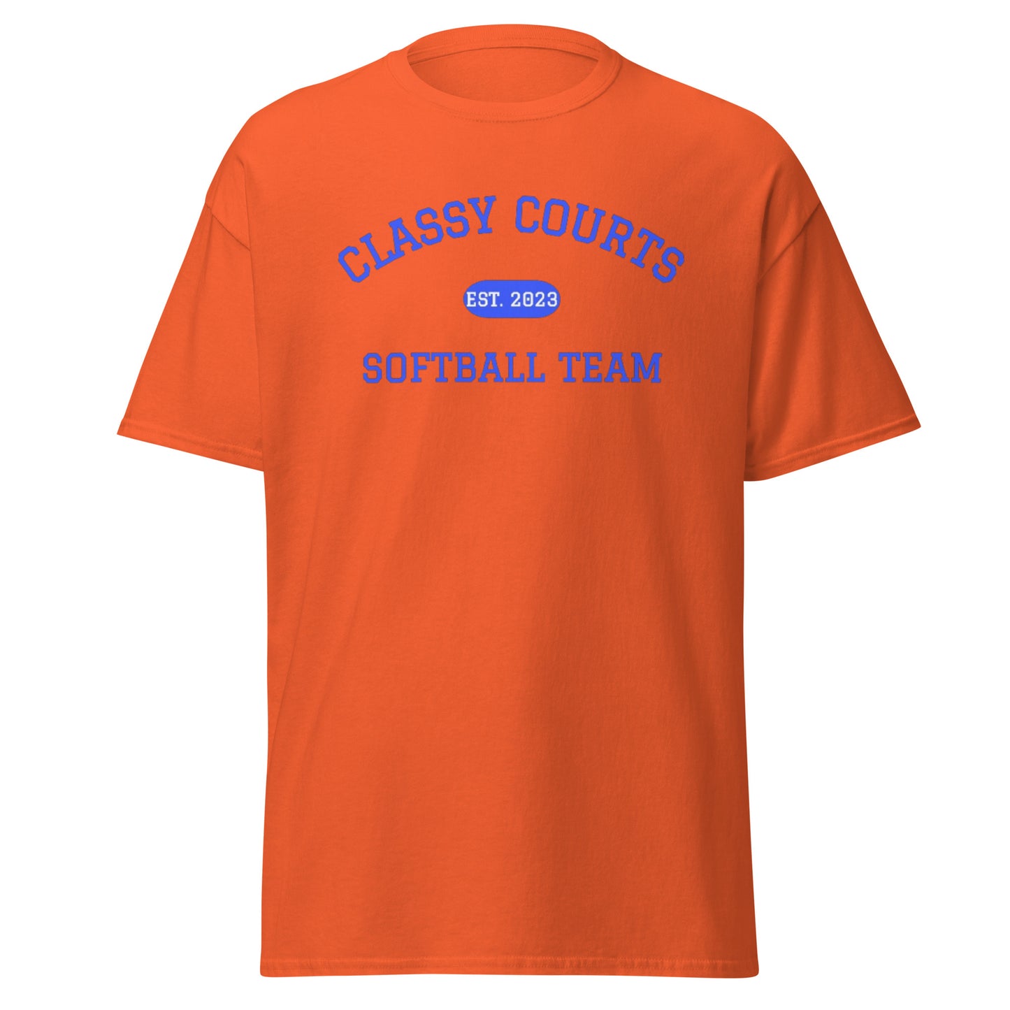 Classy Courts Softball Team Tee