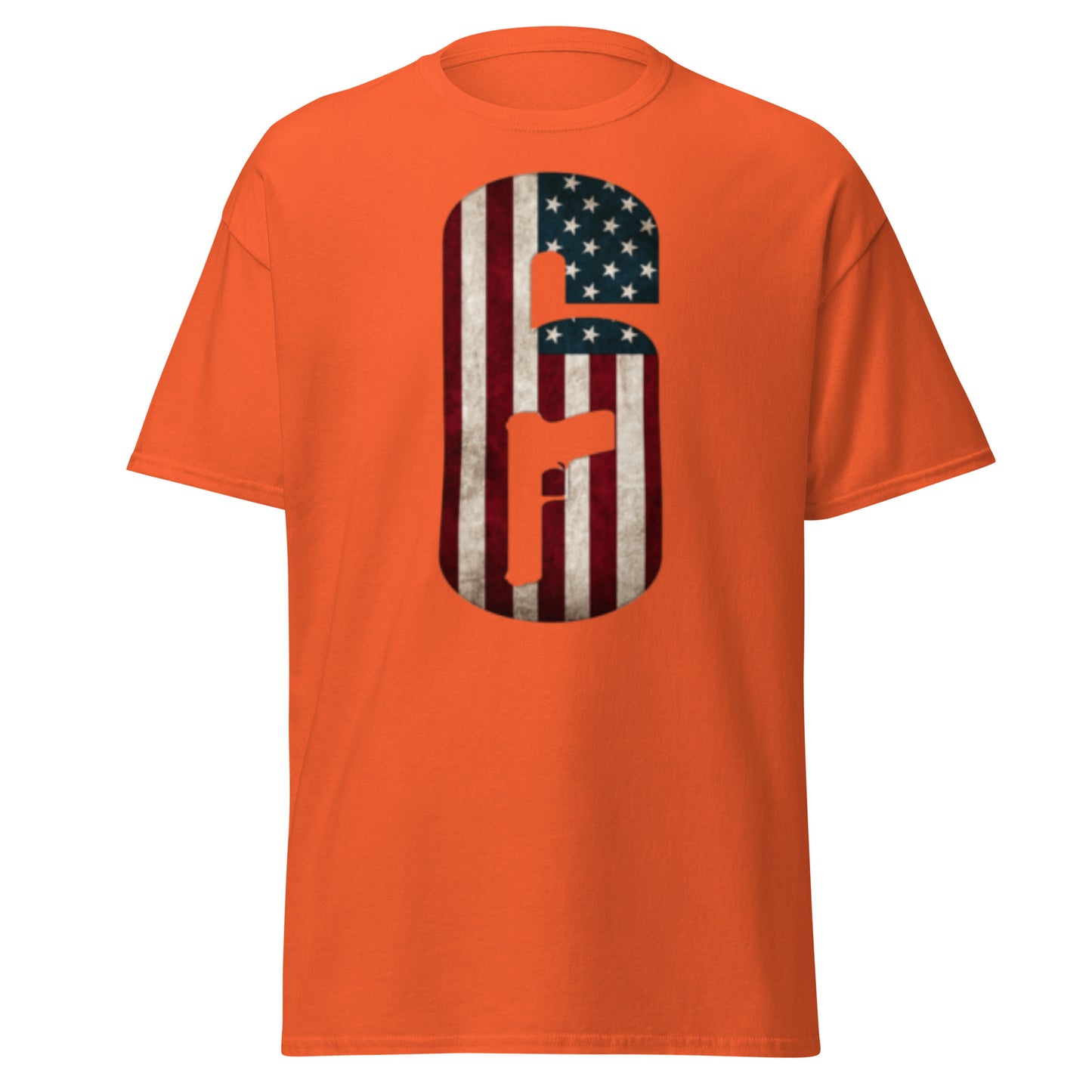 R6 American Flag tee