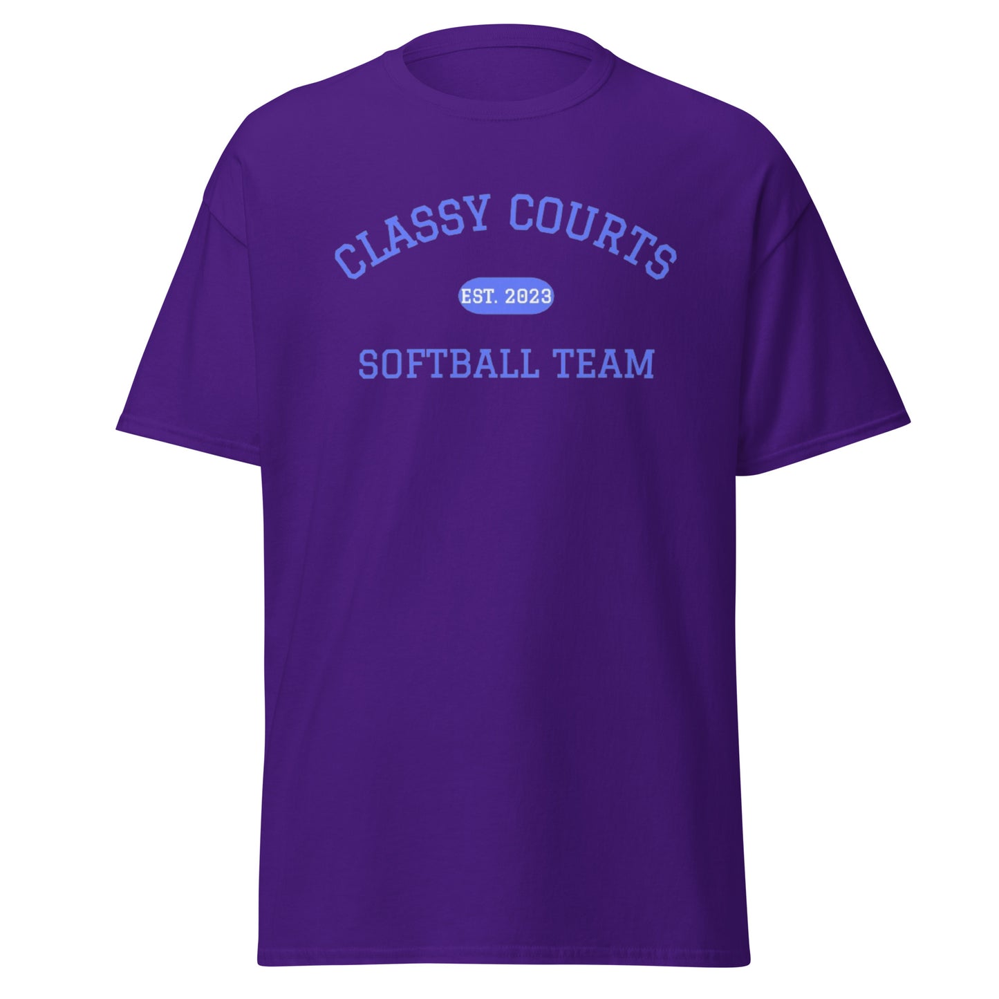 Classy Courts Softball Team Tee