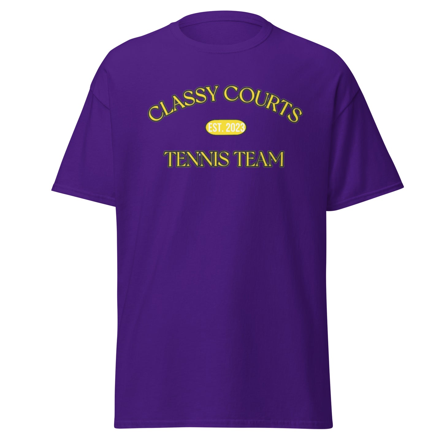 Classy Courts Tennis Team Tee