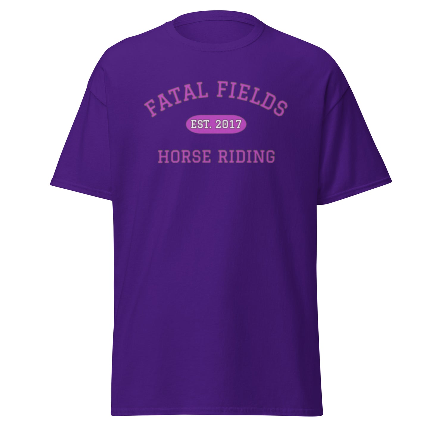 Fatal Fields Horse Racing Tee