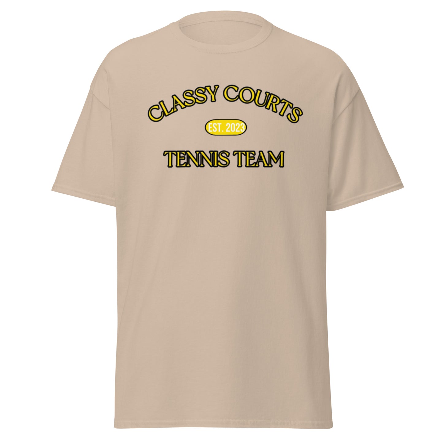 Classy Courts Tennis Team Tee