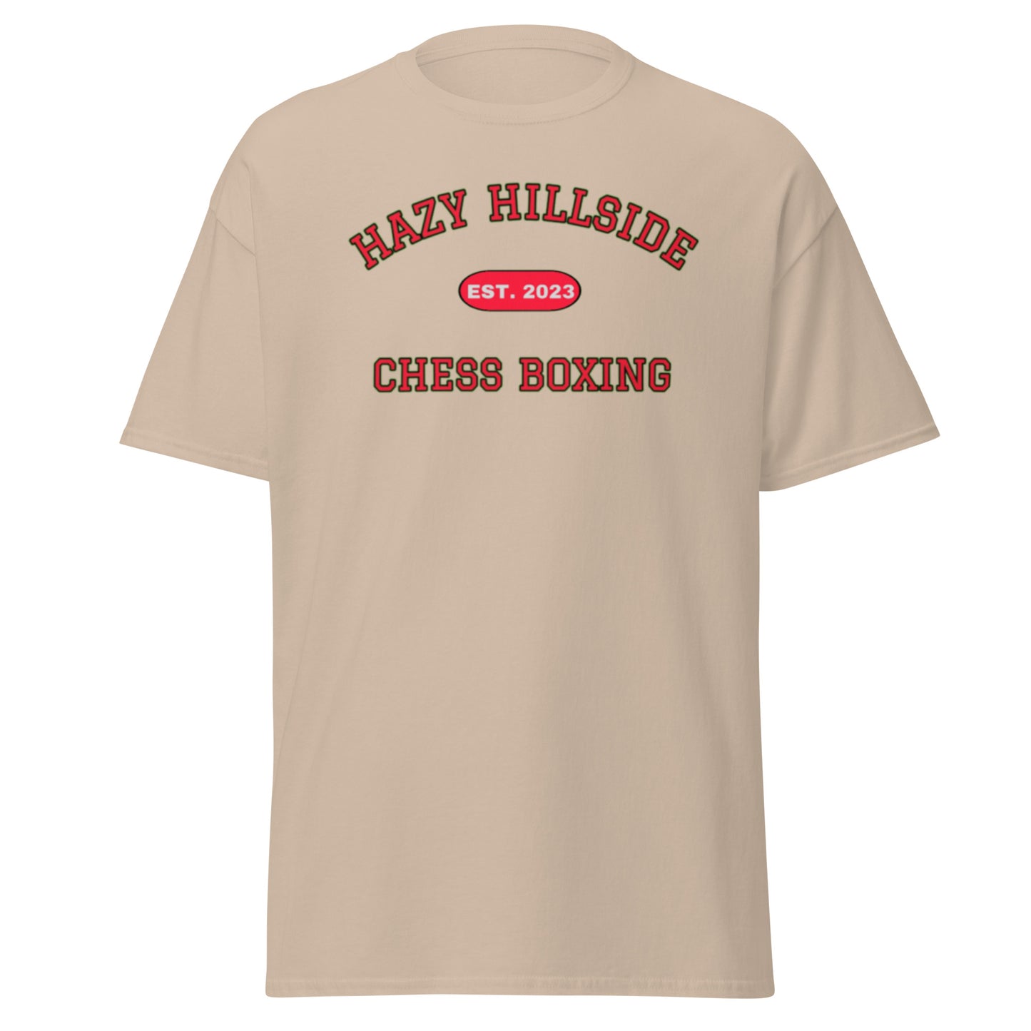 Hazy Hillside Chess Boxing Tee