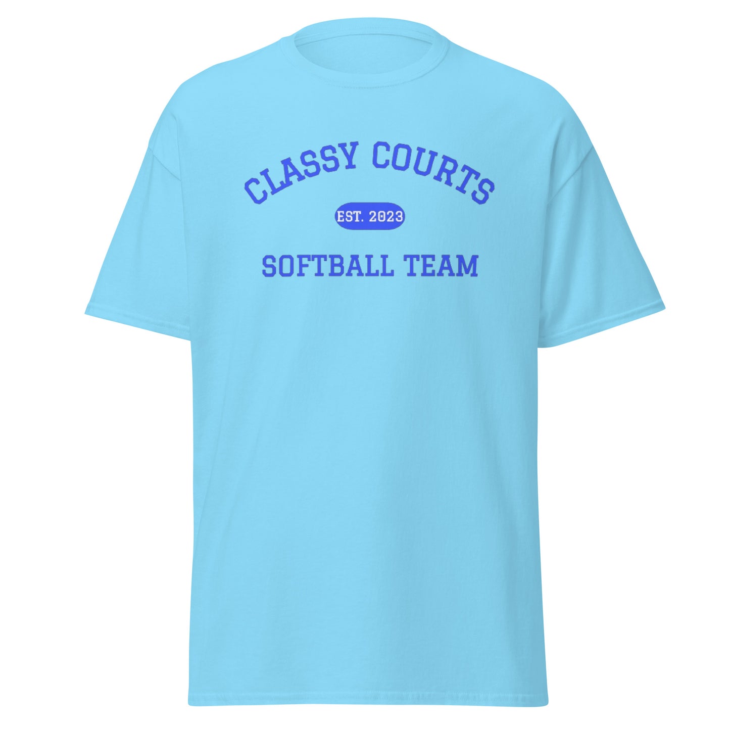 Classy Courts Softball Team Tee