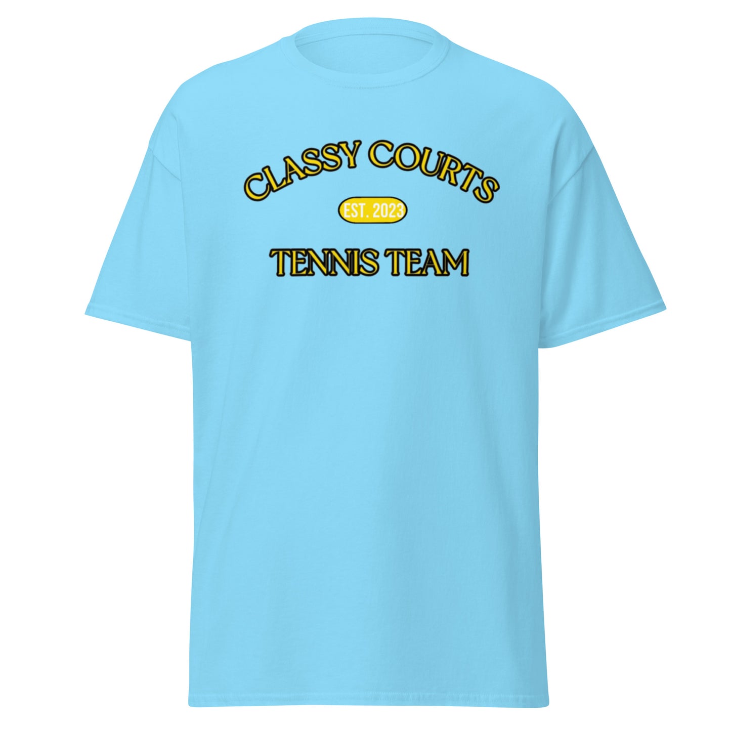 Classy Courts Tennis Team Tee