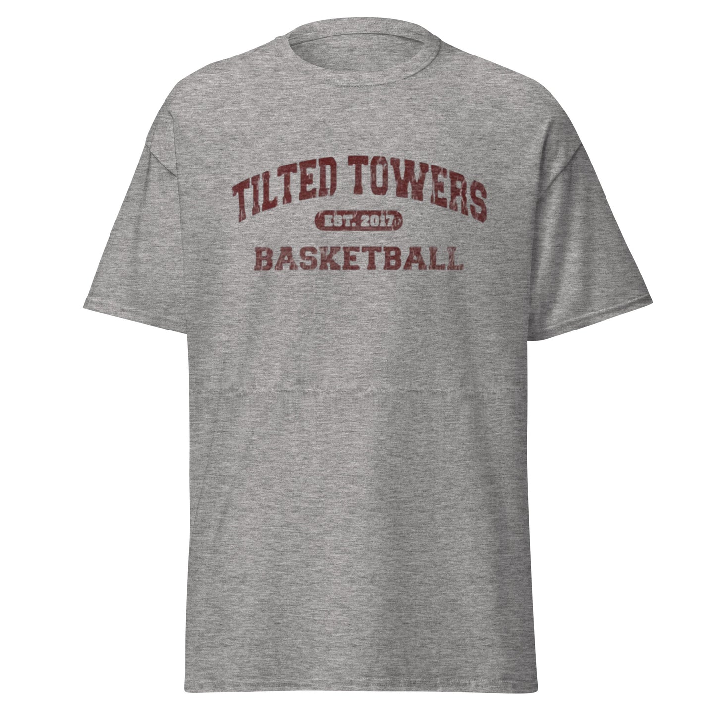 Tilted Towers Basketball Team Tee