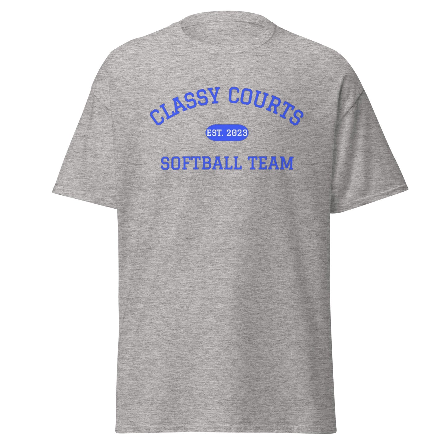 Classy Courts Softball Team Tee