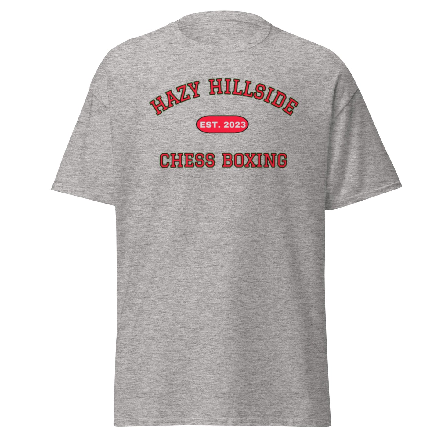 Hazy Hillside Chess Boxing Tee