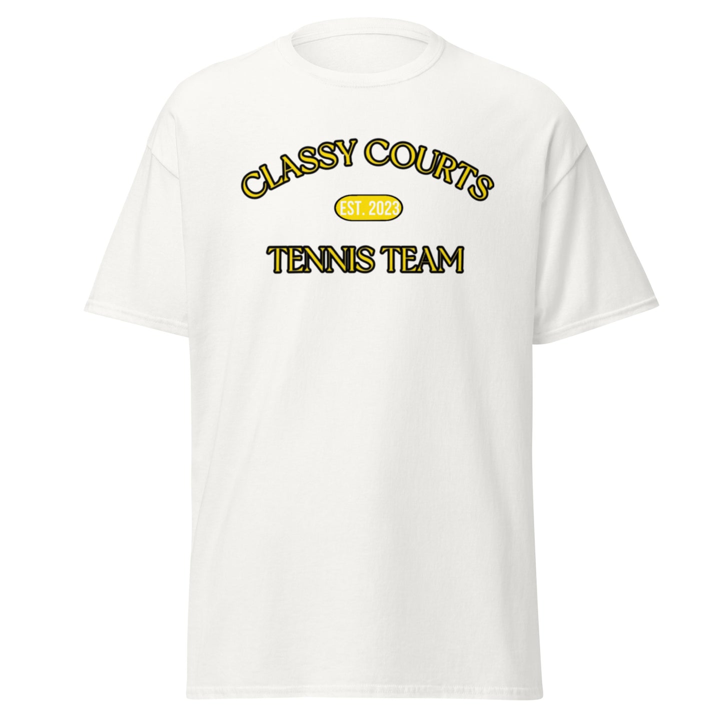 Classy Courts Tennis Team Tee