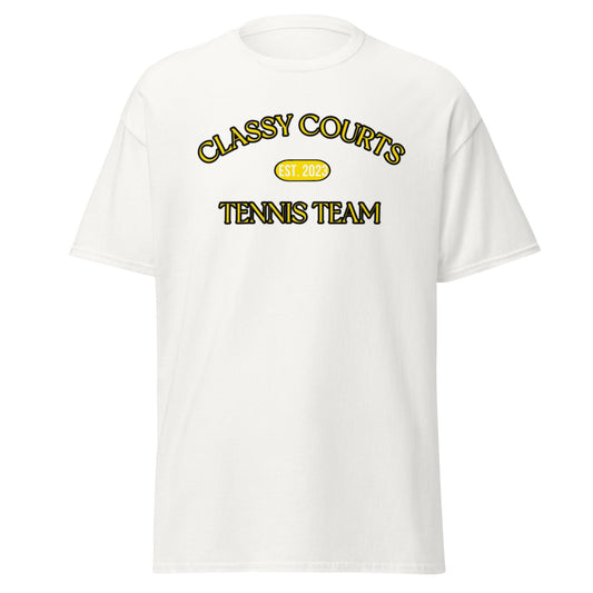 Classy Courts Tennis Team Tee