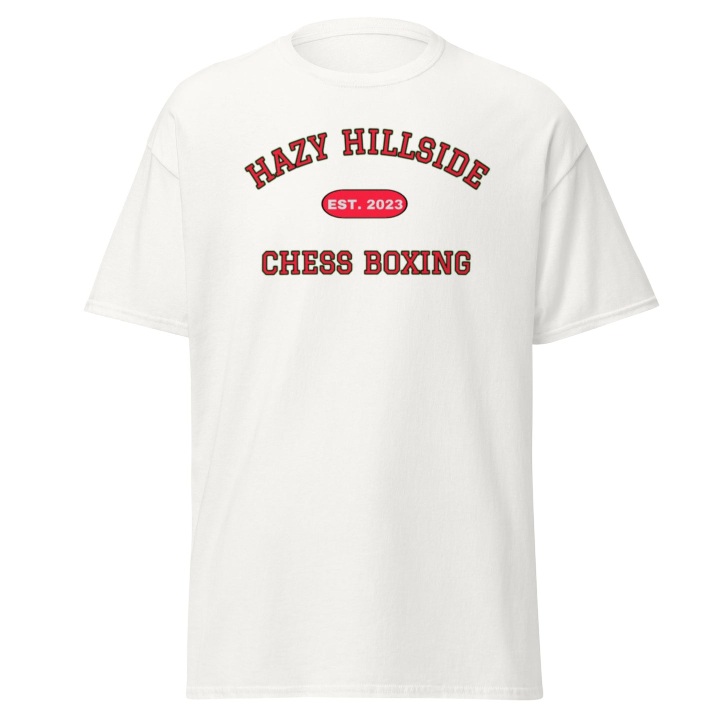 Hazy Hillside Chess Boxing Tee