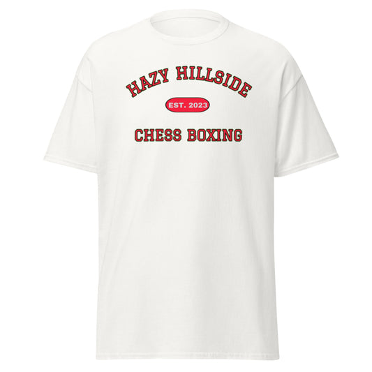 Hazy Hillside Chess Boxing Tee