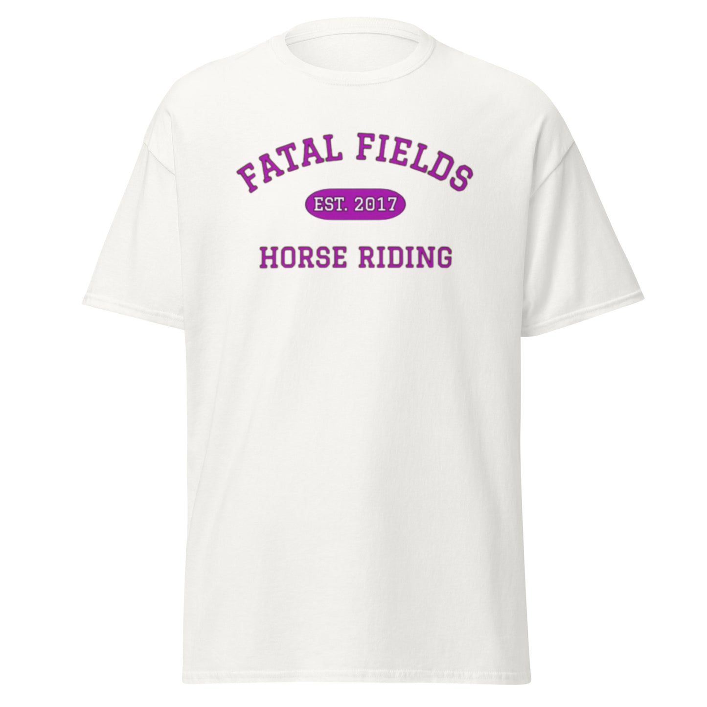 Fatal Fields Horse Racing Tee