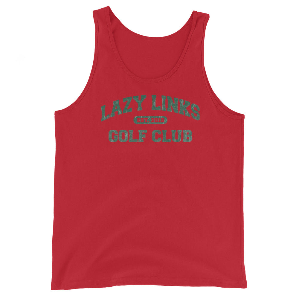 Lazy Links Golf Club Tank Top