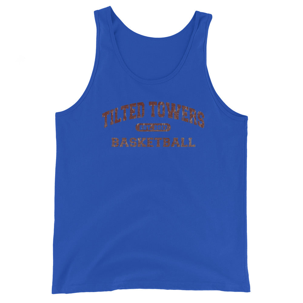 Tilted Towers Basketball Tank Top