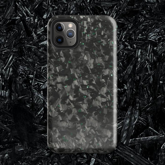 Green Forged Carbon Case for iPhone®