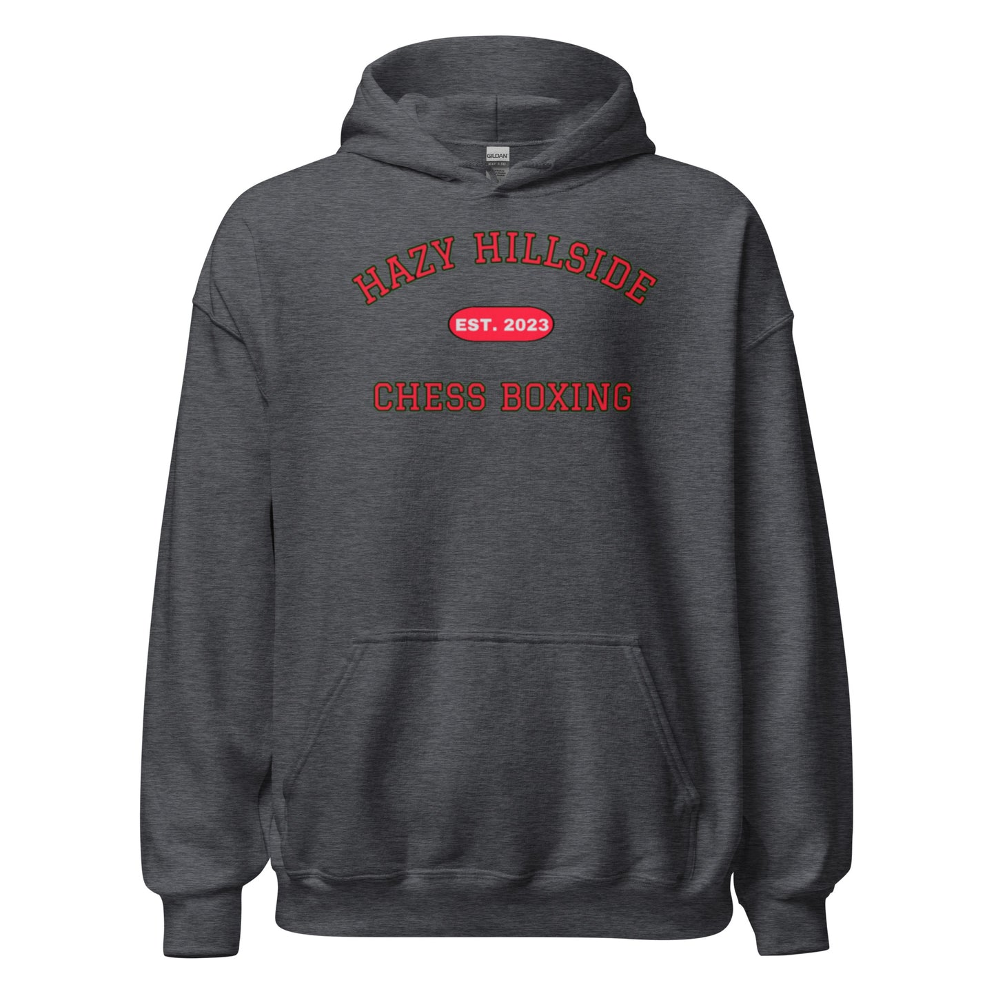 Hazy Hillside Chess Boxing Hoodie