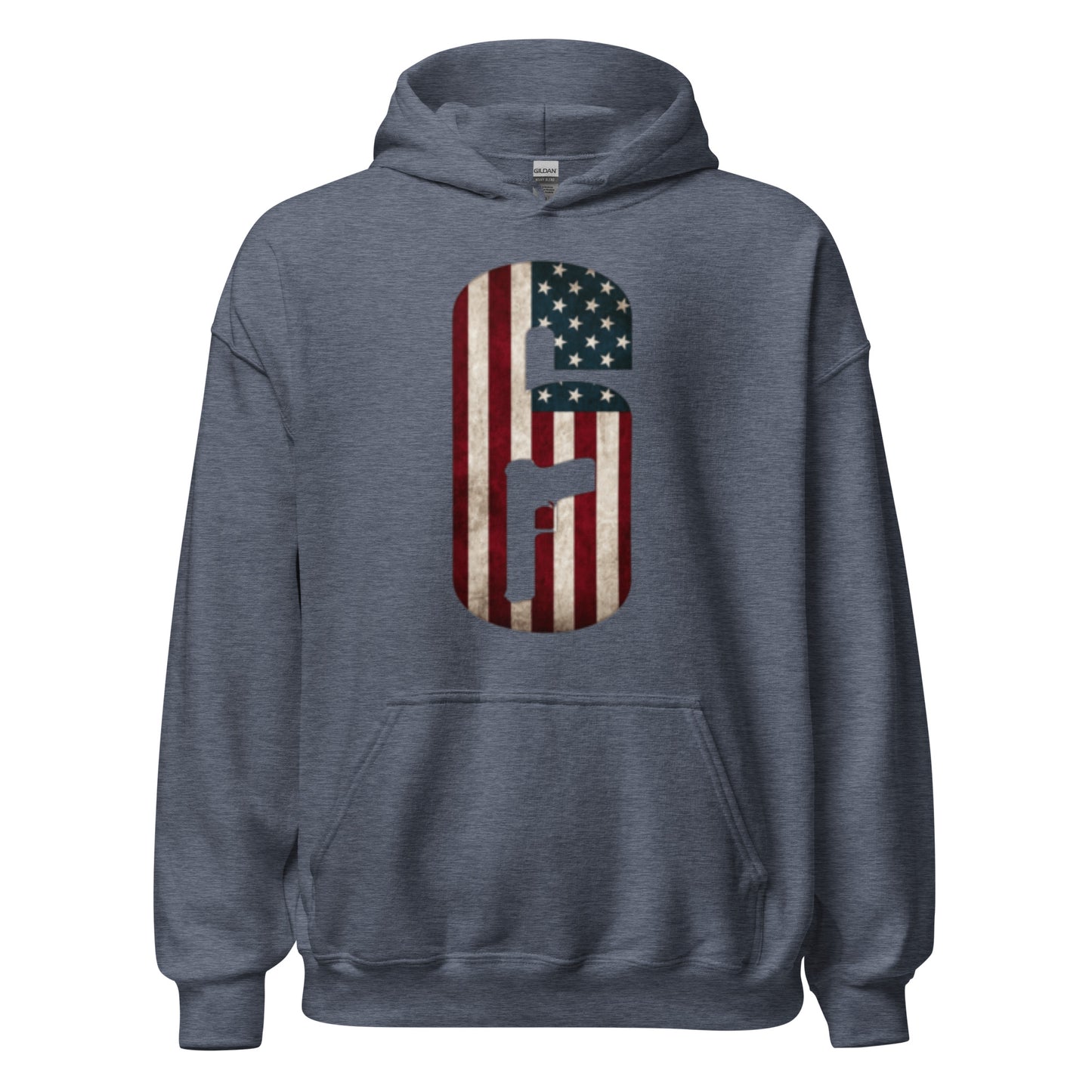 R6 American Flag Hoodie