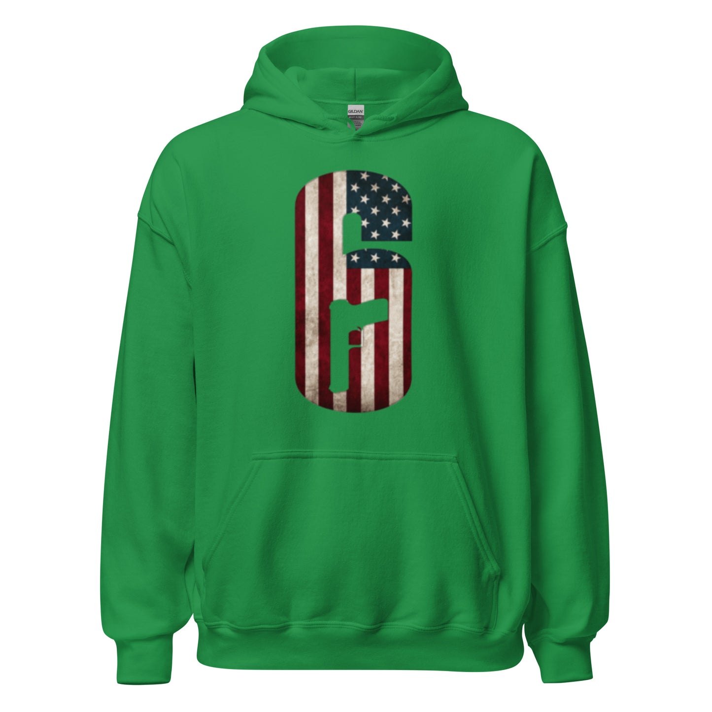 R6 American Flag Hoodie