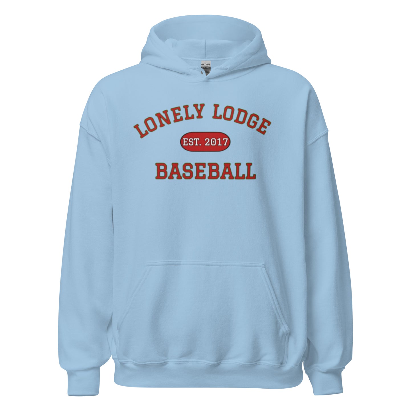 Lonely Lodge Baseball Hoodie