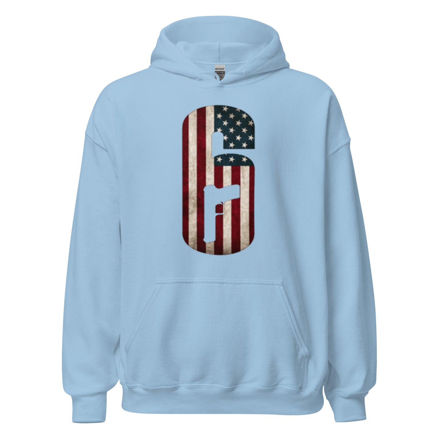 R6 American Flag Hoodie